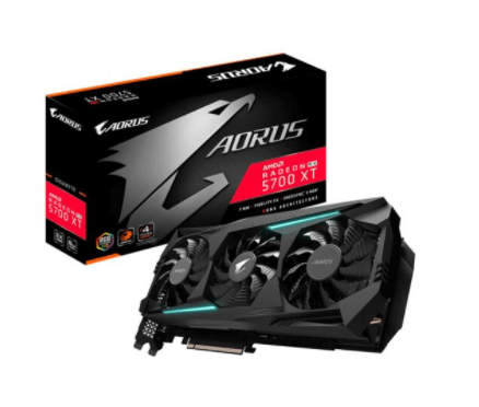 GIGABYTE AORUS Radeon RX 5700 XT 8G (rev. 2.0) rev. 1.0