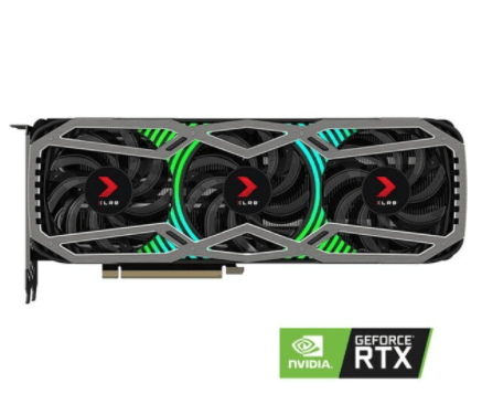 PNY GeForce RTX 3080 10GB XLR8 Gaming REVEL EPIC-X RGB Triple Fan Edition