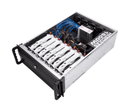 ROSEWILL RSV-L4000C - 4U Rackmount Server Case | Chassis for Bitcoin Mining Machine, Supports 6~8 Graphic Cards